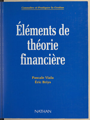 cover image of Éléments de théorie financière